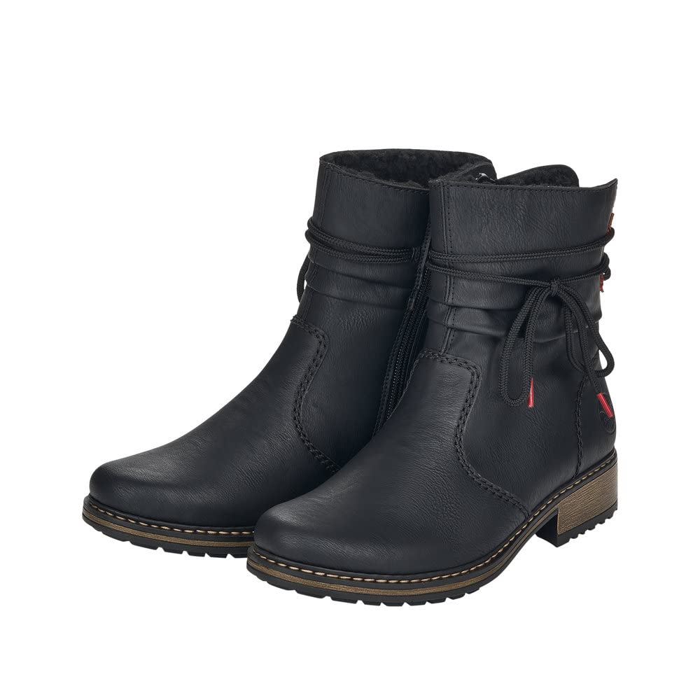 Rieker Damen Biker Boots Z68M1, Frauen Stiefeletten