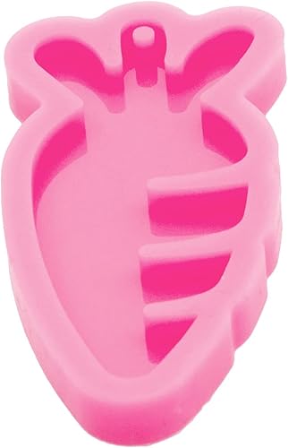 Miniatura 5 de Angel Wings Moldes de silicona para llavero de zanahoria brillante para manualidades, arte de resina epoxi, para fondant, pasta de azúcar, dulces,