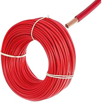 Drumstone (20 years Warranty) 2.5mm Copper Wire - 50feet Length, Ideal for Domestic and Industrial Electrical Connections up to 1500 Watts, High-Conductivity for Efficient Power Distribution