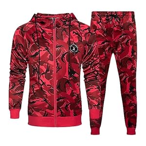 Blandoom Mens Regular Fit Tracksuit Full Set Men Track Suits Hoody Jacket Mens Activewear Trousers Men’s Sports Running Set Boys’ Activewear Mens Hoodies Pullover