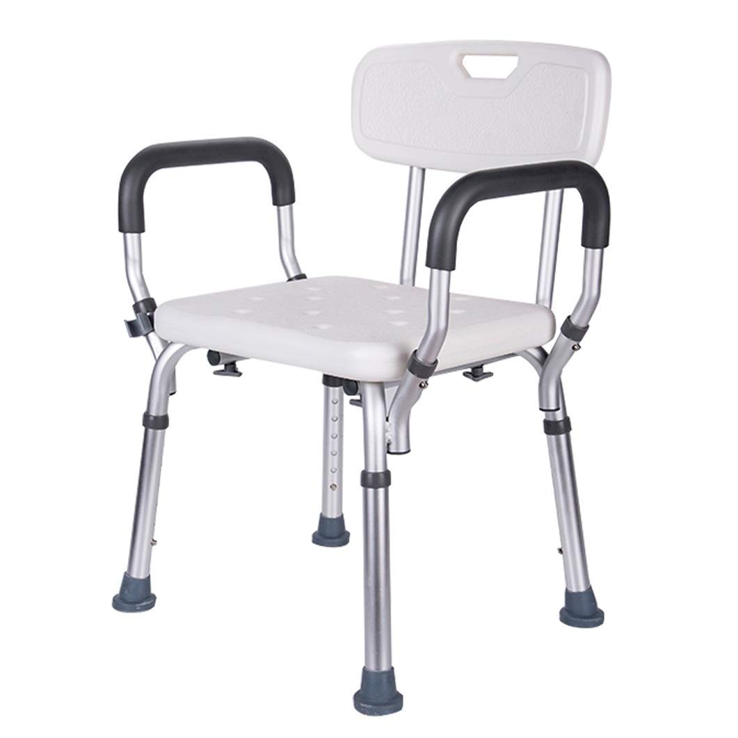 Buy Shower Chair with Arms and Back Heavy Duty Shower Bench Bath Seat