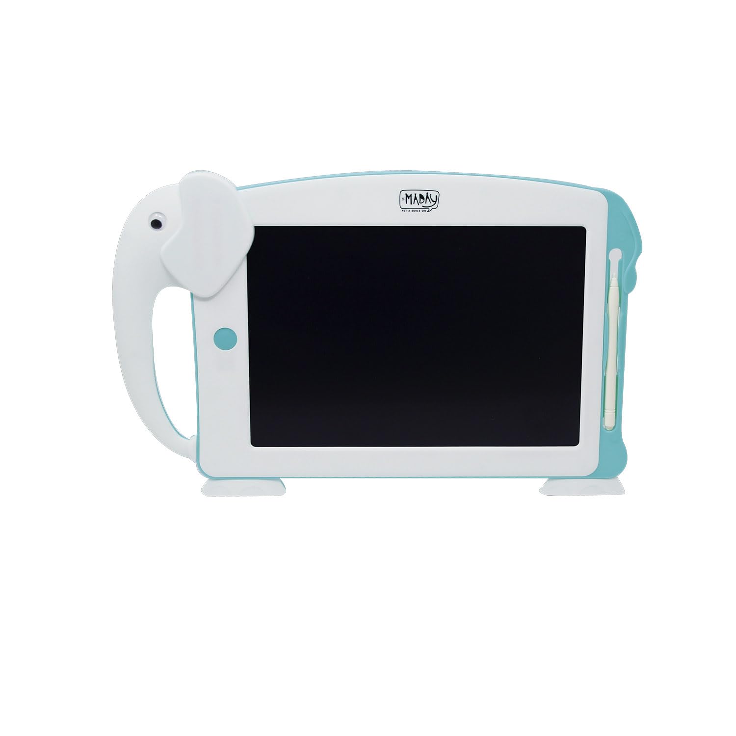 Pizarra LCD Maday Con Forma De Elefante – 10.5 Pulgadas, Incluye Lápiz Y 6 Plantillas, Ideal Para Viajes Y Regalos