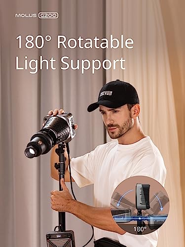 Image of ZHIYUN Molus G200 [Official] 200W COB Video Light, 300W Max Extreme Mode