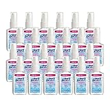 PURELL Advanced Hand Sanitizer Refreshing Gel, Clean Scent, 2 fl oz Travel Size Pump Bottle (Pack of 24) – 9606-24