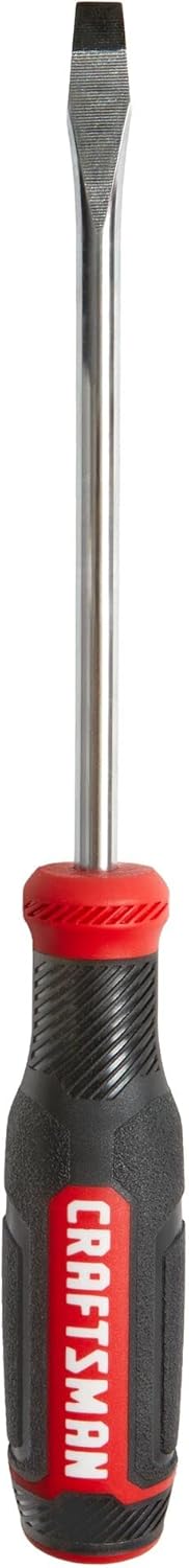 CRAFTSMAN Screwdriver, Slotted, Bi-Material, 5/16 X 6 Inch (CMHT65063N)