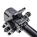 Steering Box Shaft Assembly 35240-16100 H3520-99100 Compatible with Kubota Tractor L1500 L1501 L1801 L2000 L2201 and 2WD 4WD