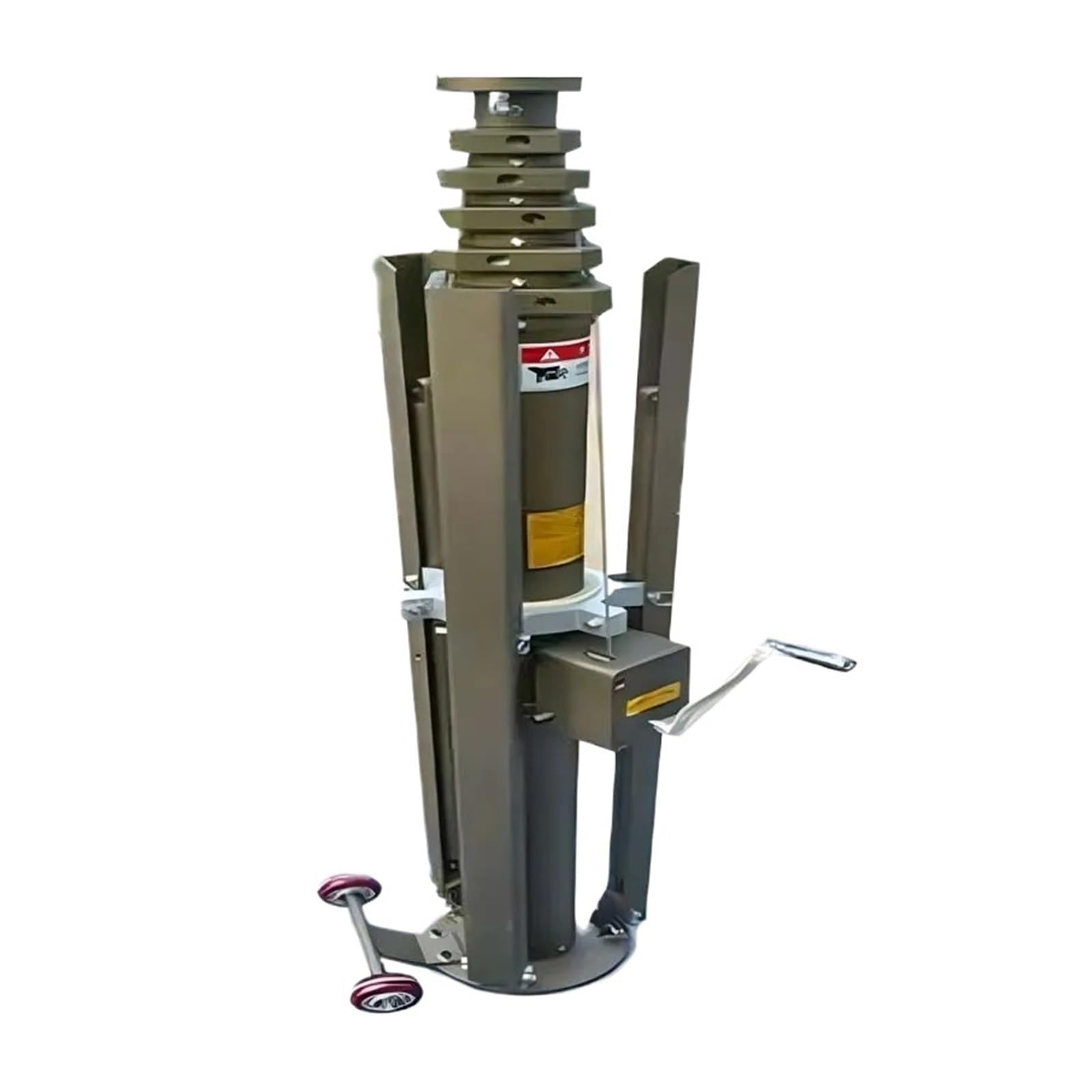 9m Square Tube Electric Telescopic Pole Surveillance Camera Lighting Telescopic Mast, Telescoping Mast(Hand Winch)