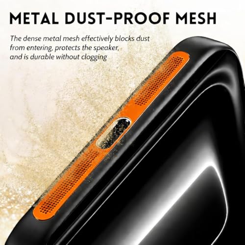 Image of Mizi USB C Dust Plug for iPhone 17 Pro Max (2 Pack) - Charging Port & Speaker Port Protector, Complete Cleaning & Maintenance Accessories - Orange