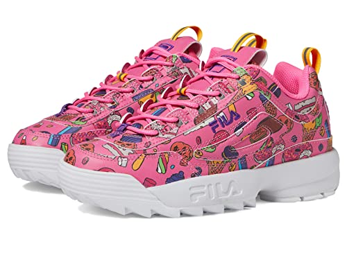 Fila Disruptor II Premium (Big Kid) Sugar Plum/Electric Purple/Lemon 7 Big Kid M