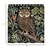 Orlco Art Handsome Owl Shower Curtain Rustic Farmhouse Waterproof Washable Shower Curtain Bathroom Decor Curtains for Bathroom, Bathroom Curtain Decoration Set with Hooks 72