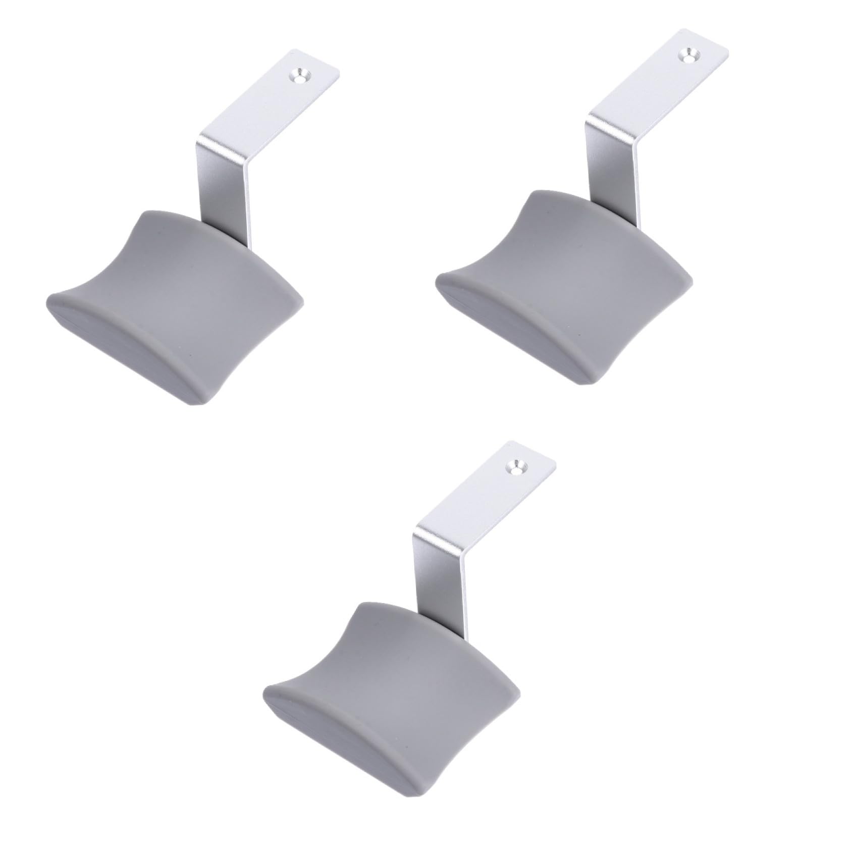 Uonlytech 3pièces Support De Casque Écouteurs Hanger avec Sticker Adhésif Support Pratique Silicone pour Pc Gaming Et Bureau