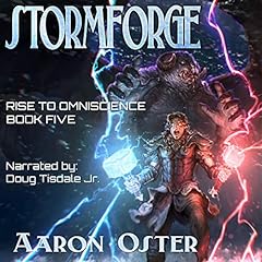 Diseño de la portada del título Stormforge