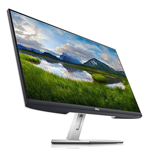 Dell S2721D 27 inch QHD (2560x1440) Monitor, 75Hz, IPS, 4ms, AMD FreeSync, Ultrathin Bezel, 99% sRGB, Built-in Speakers, DisplayPort, 2x HDMI