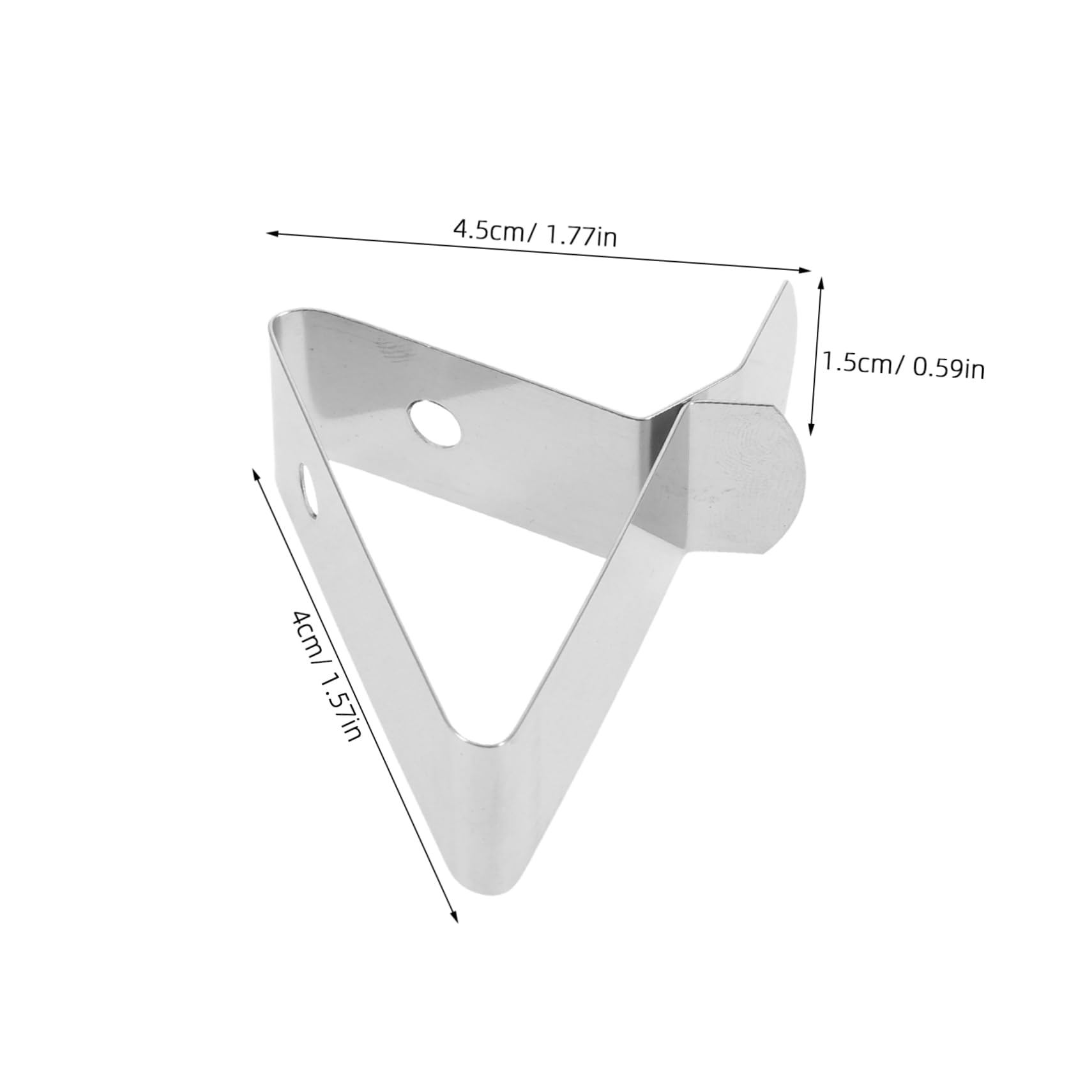 Happyyami Stainless Steel Food Thermometer Probe Clips Holder BBQ Smoker Temperature Probe Clips for Accurate Meat Temperature Readings Multifunctional Probe Clips