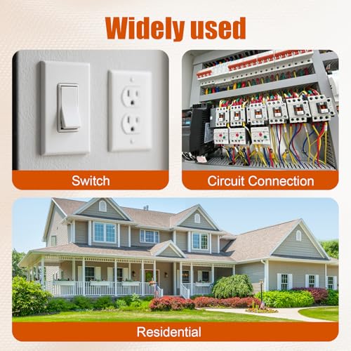 Image of 10 /2 Wire with Ground - 60FT 10 Gauge NM-B Non-Metallic Sheathed Cable 100% Pure Copper 10 AWG 2 Conductor Residential Indoor Wire for Outlets, Switches, Other Loads and Lighting Wiring Projects etc.