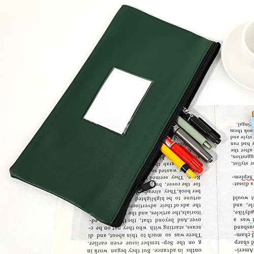 3Pcs Bank Bags With Zipper, Bank Bags Money Organizer For Cash, Money Pouch Money Bags With Zipper For Cash, Bank Deposit Money Coin Checks Bag, Durable Money Cash Wallet(Black/Pink/Green) #TOP5