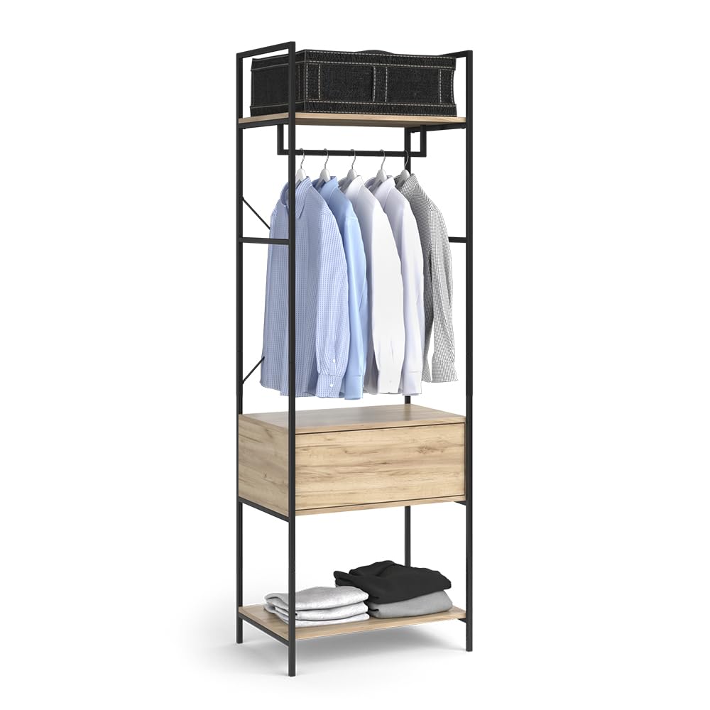 Vicco Armadio multifunzione Enya, Legno, 60 x 180 cm