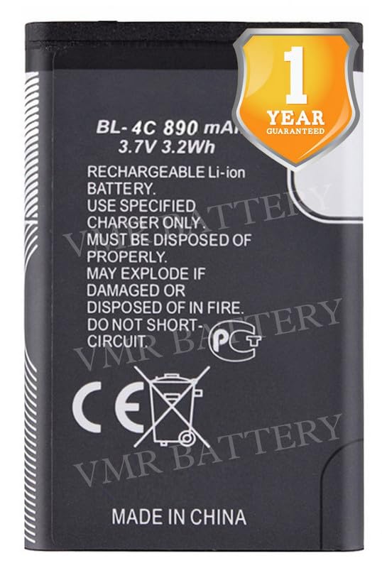 Image of Original BL-4C Battery Compatible for Nokia 3500 Classic - (890mAh) - 1 Year Warranty K7