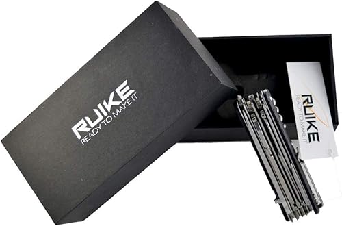 Miniatura 2 de RUIKE Cuchillo multifunción grande L51, negro