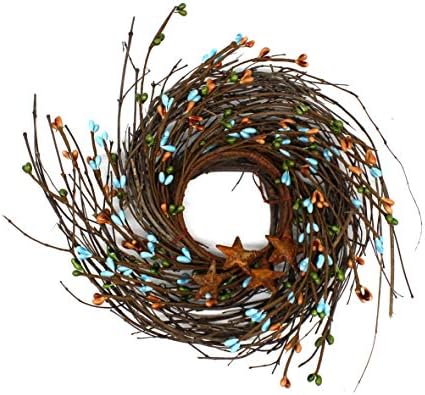 Aazon.co: CVHOEDECO. Priitives Rustic Country Décor. Rusty Sall