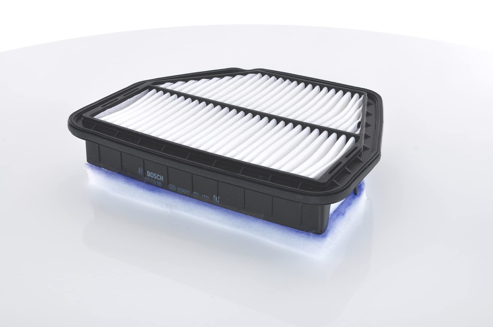 Bosch Filtro Aria per Auto S0055 - Trattiene le particelle solide all'esterno della presa d'aria - Resistente all'umidità ed altamente resistente alla trazione
