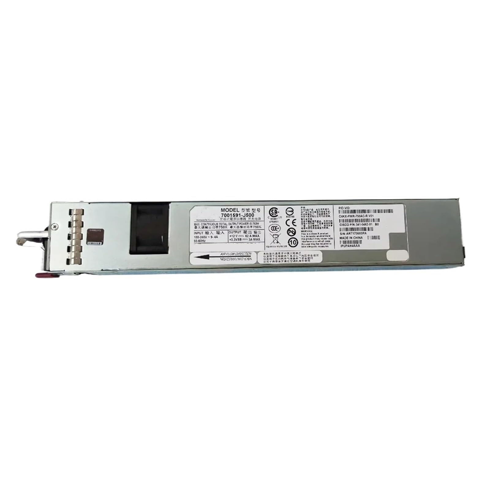 TPKMVGAP Switch Power Supply C4KX-PWR-750AC-R