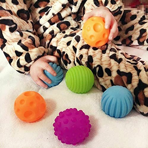 A to Z 61017 My First Baby Multi Textured Sensory Soft Balls, multicolor - Image 6