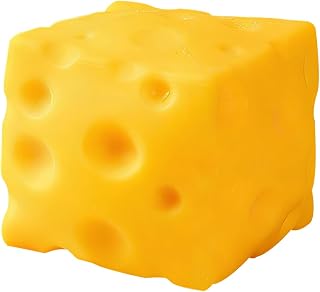 Cheese Squeeze Toys - Slow Rising Stress Ball | Squishy Desk Accessories with Soft…