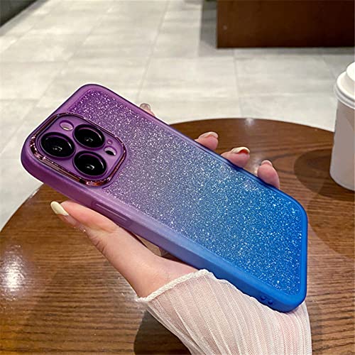 Coque de téléphone silicone pour iPhone 11 transparent arc-en-ciel antichoc
