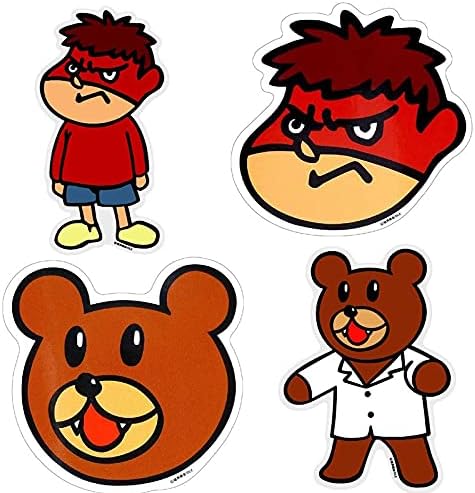 Amazon Co Jp 秘密結社 鷹の爪 ステッカー5種セット 公式グッズ ゼネラルステッカー 文房具 オフィス用品