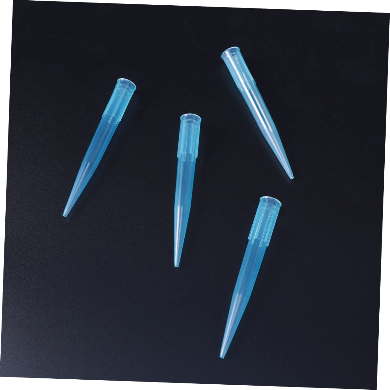 500pcs 1ml Universal Pipettor Tips 1000ul Plastic Pipette Tips for Liquid Handling Compatible Most Pipettes for Scientific and Laboratory Use