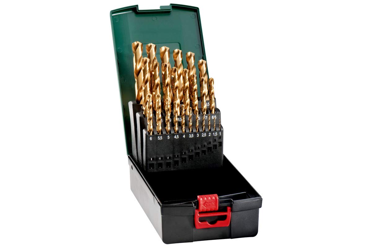 Metabo HSS-TiN-Bohrerkassette 25-teilig, 627191000