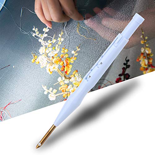 Embroidery Pen Needle Threader Punch Needle Adjustable Punch Needle Tool Punch Needle Rug Hooking Tool for Yarn - Image 2