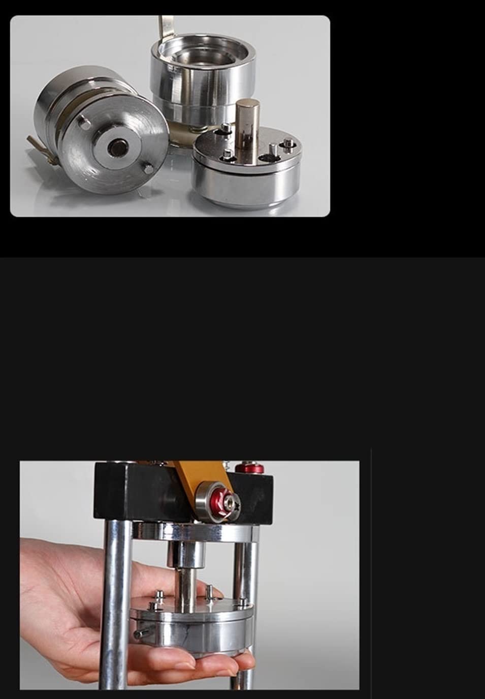 FAI DA TE Button Maker Parti Distintivi Stampo for Pulsante Distintivo Macchina Della Stampa Muffa 25/32/37/44/58/75 MILLIMETRI,Multiuso(37mm Badge machine)