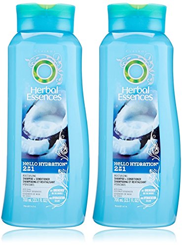 Herbal Essences Hello Hydration 2 in 1 Moisturizing Shampoo + Conditioner 23.70 oz (Pack of 2)