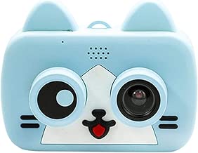 LLL Ultra-mini Smart Children Camera IPS 1080P HD Kids Waterproof Digital Cameras 800W 2-Inch Cartoon Camera Support WiFi Color Blue LLL Ultra-mini Smart Children Camera IPS 1080P HD Kids Waterproof Digital Cameras 800W 2-Inch Cartoon Camera Support WiFi Color Blue