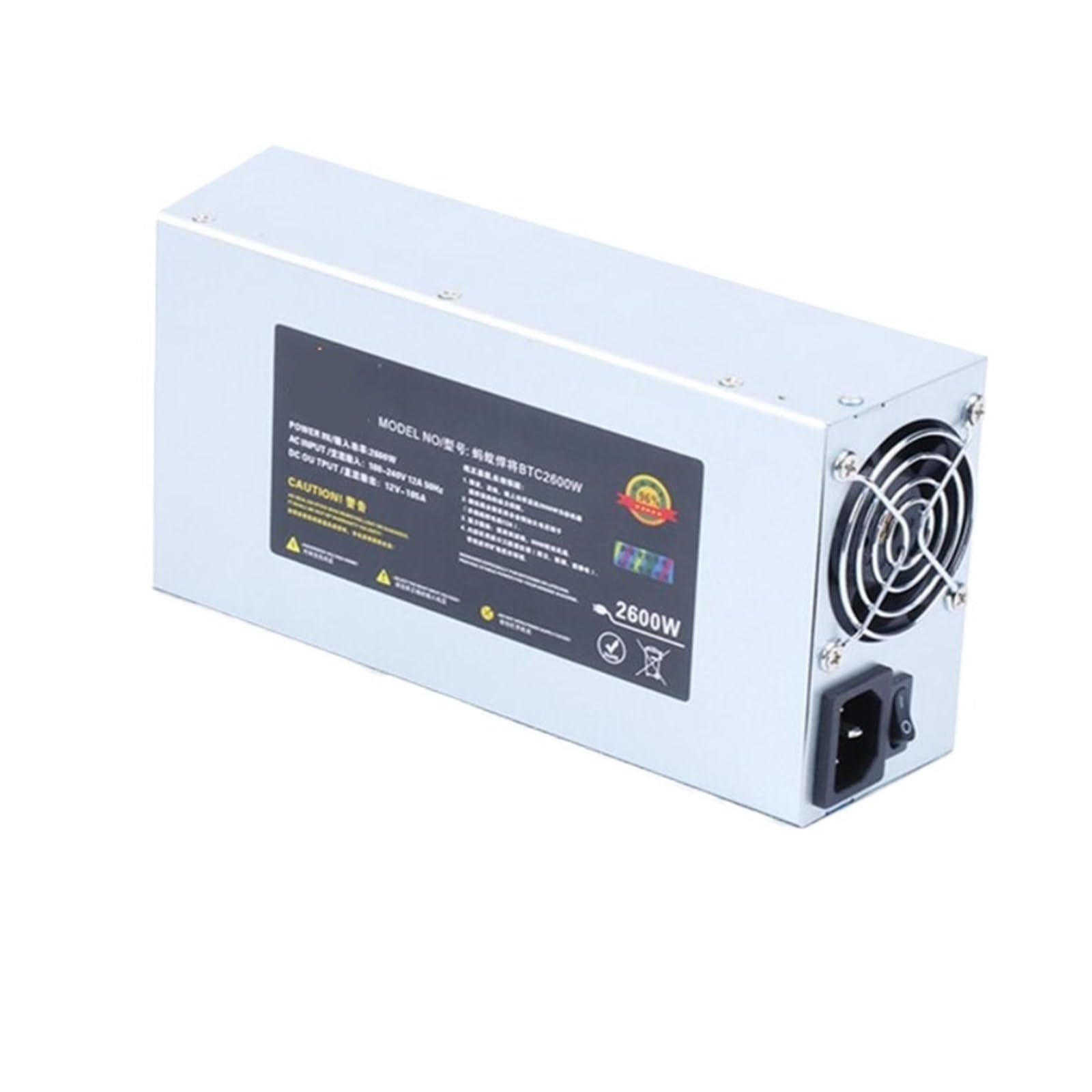 SWEWDSQG 12V Power Supply 2U 10 * 6P 1800W 2000W 2200W 2400W 2600W Power Supply BTC2600W BTC1800W(1800W)