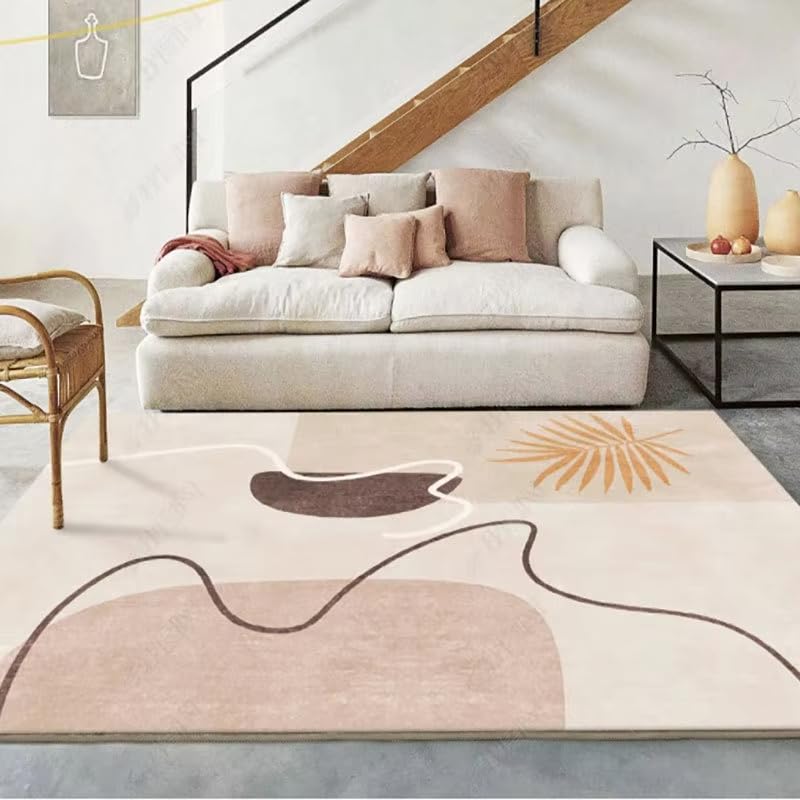 Tapis de salon moderne nordique doux 180x240cm chambre décoration