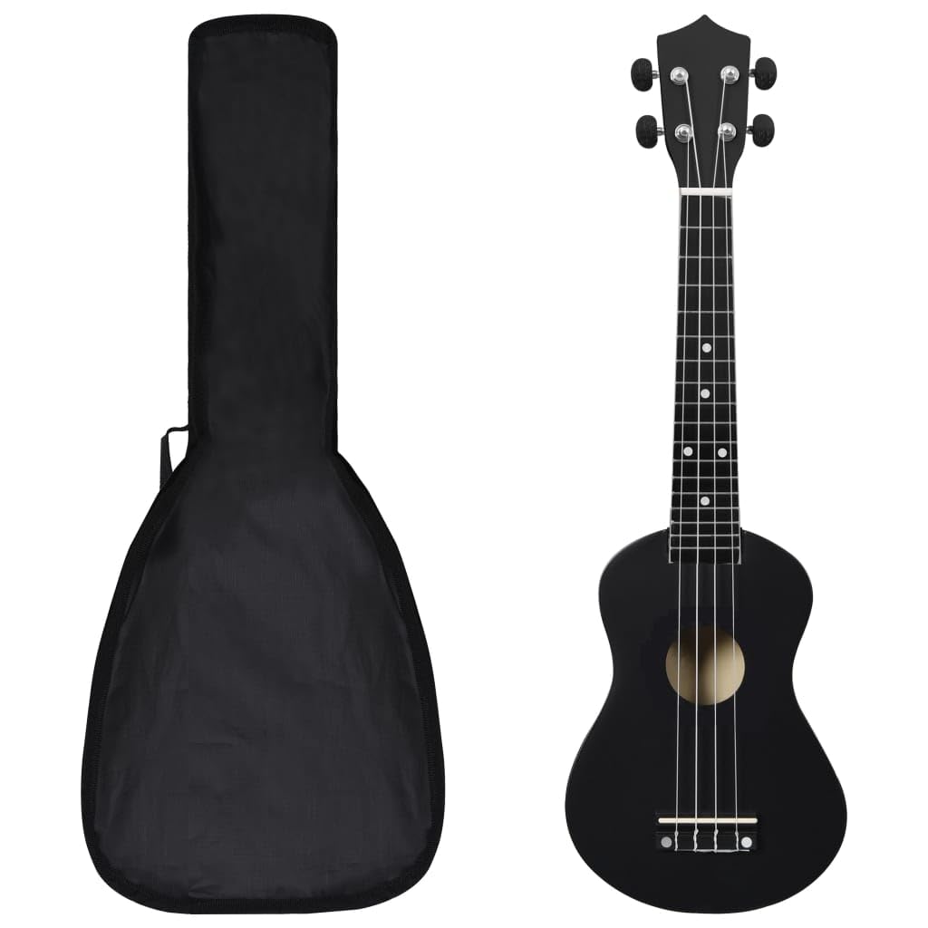 Set Ukulele Soprano con Borsa per Bambini Nera 23",Arte e Svago,Hobby e Arti Creative,Strumenti Musicali,Strumenti a corda-70152
