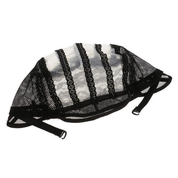 Bnf® 4xWig Making Base Inner Cap Adjustable Weave Breathable Weaving Lace Net Black Health & Beauty Hair Care & Styling Hair Extensions & Wigs Wig & Extension Supplies-image-38