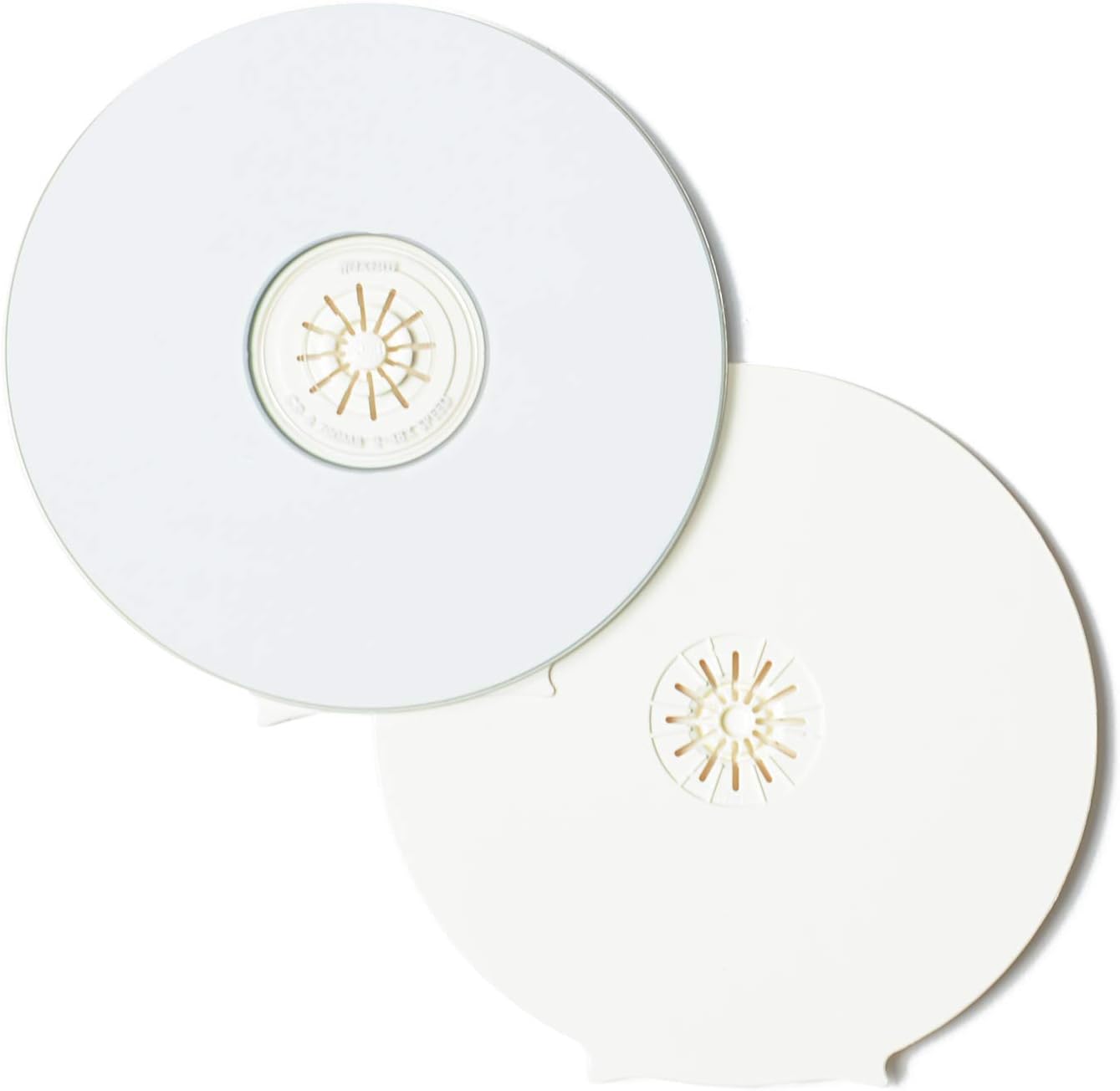 Prottywide Optical Disc Cover, Disc Only, White, Pack of 20