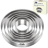M JNGMEI 6 Pieces Stainless...