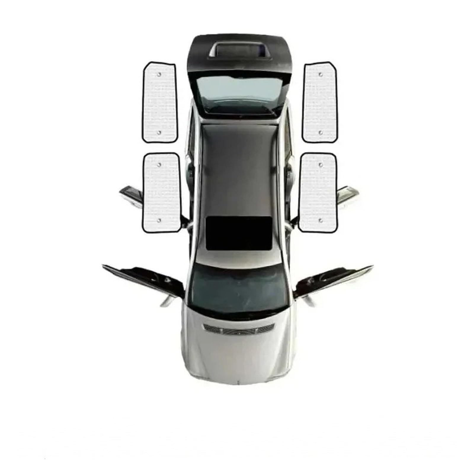 Pare-soleil avant anti-UV sur mesure pour Transit Custom 2012-2021 - 7