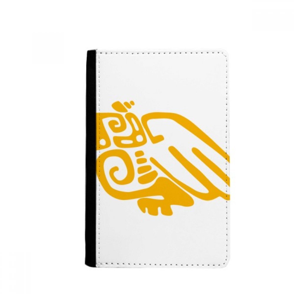 Mexico Totems Mexican Eagle Ancient Civilization Passport Holder Notecase Burse Wallet Cover Card Purse