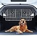 Pujuas Grille de Séparation Voiture pour Chien Barriere Chien Voiture Extensible Largeur 92-156cm Hauteur 31-42cm