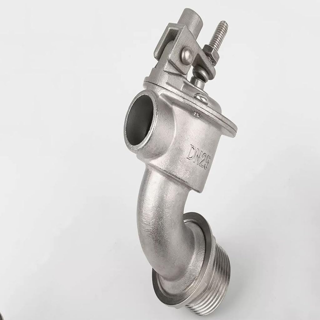 Valvola a sfera galleggiante con montaggio superiore a 90 gradi in acciaio inossidabile 304 - Dimensioni porta da 3/4 pollici e 1 pollice, 1 pezzo(1inch)