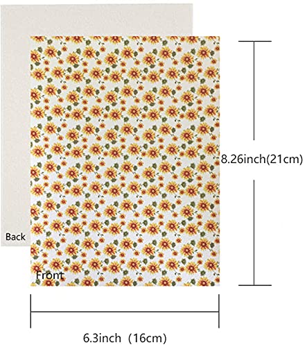 Ozxchixu 12 Pieces Sunflowers Printed Faux Leather Sheets Glitter Pu Synthetic Leather Sheet For Earrings, Headbands, Jewelry, Wallet, Craft Projects Making #TOP2