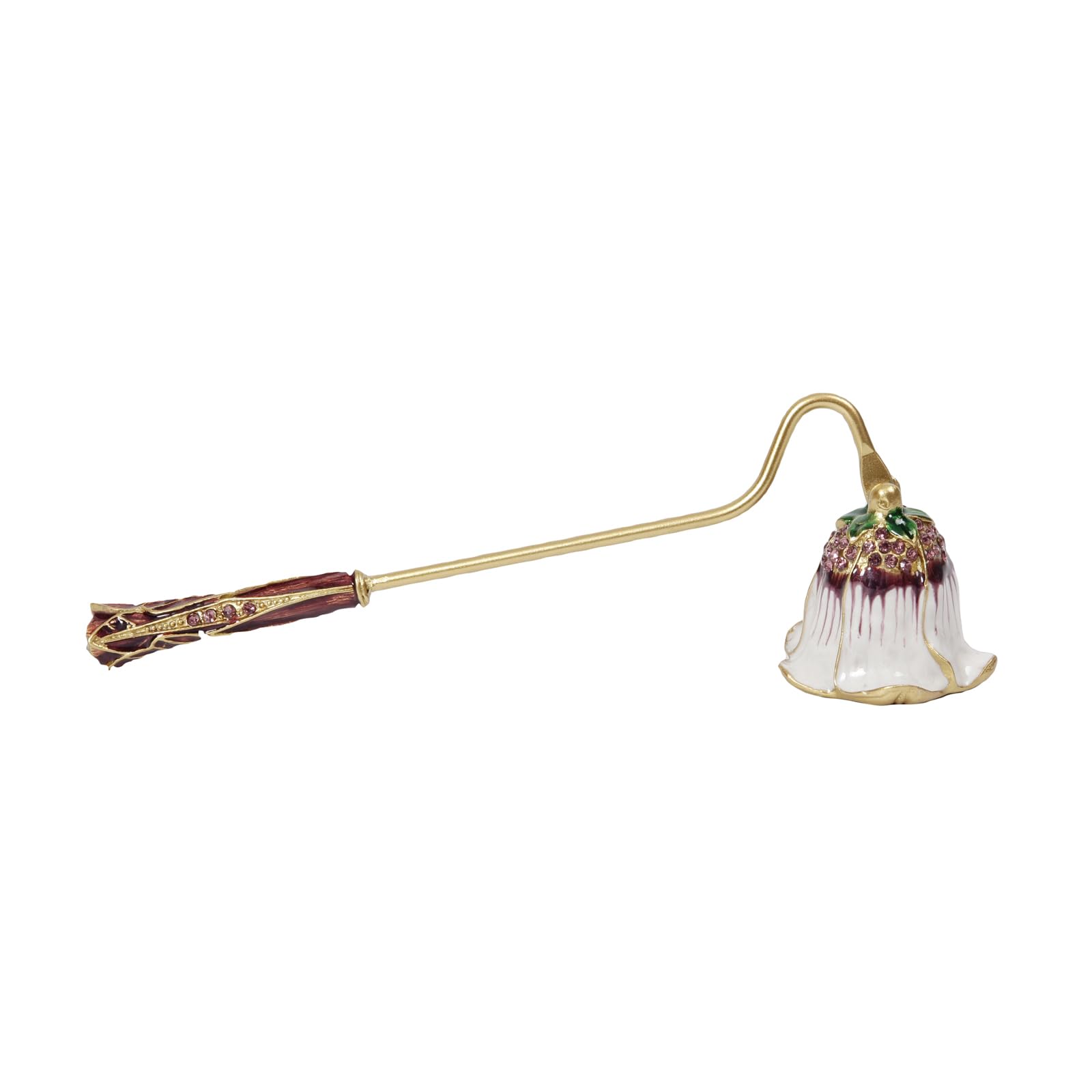 thewense Candle Snuffer, Vintage Candle Extinguisher with Long Handle, Decorative Antique Metal Candle Extinguisher Snuffer as Gifts for Home Decor