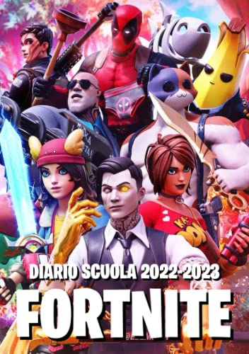 Diario Scuola 2022 2023: Agenda Scolastica Giornaliera 12 Mesi Elementari Medie Superiori - Per Ragazzo e ragazze - Calendario - Gamer