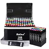 marcadores touchfive 80 unidades Los rotuladores lettering tiene dos puntas de diferentes anchuras: punta fina (1 mm) para un trazo preciso y punta ancha (6 mm) para colorear y sombrear. Ofrece una gran versatilidad y flexibilidad para la pintura.